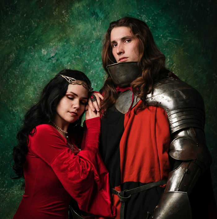 Рыцарь и принцеска (фантазия на тему)