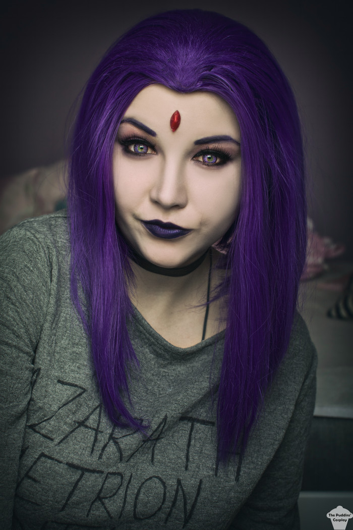 Casual Raven! - Thepuddins, Девушки, Косплей, DC Comics, Рейвен