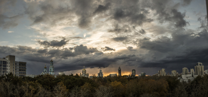 Thunderstorm Yekaterinburg - My, The photo, Landscape, Clouds