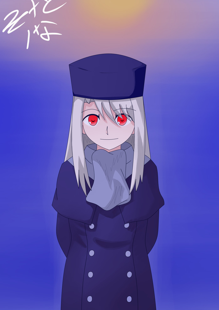 Elijah in your feed! - My, Art, Fate-stay night, Digital drawing, Illyasviel Von Einzbern