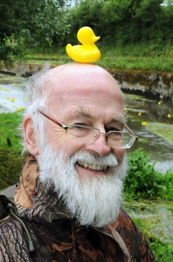 Sir Terry Pratchett. Duck! - Terry Pratchett, Books, Quotes, Duck, The Grim Reaper