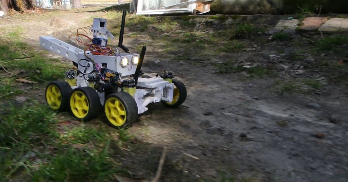 Самодельная машинка на радиоуправлении c FPV. | Пикабу