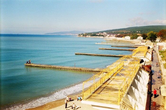 Fujicolor Superia 200 - My, The photo, Film, Nature, Sea, Blackpool, Shift8m, Fujifilm, Longpost