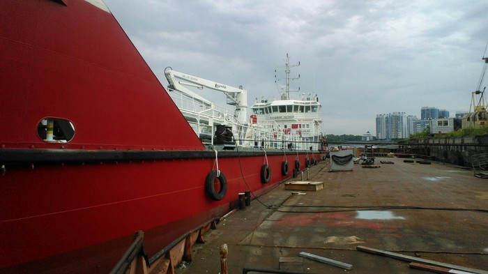 Bunker tanker Vladimir Matveev. - My, The photo, Motor ship, Shipbuilding, Longpost