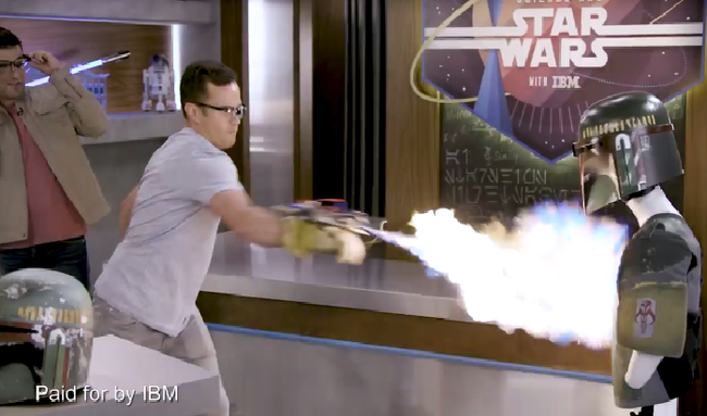 Boba Fett destroys his effigy with a flamethrower - Star Wars, news, Boba95fet, Tag