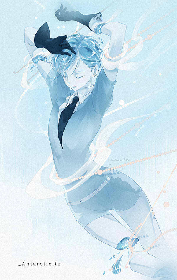 Antarcticite - Anime, Anime art, Houseki no kuni, , Ajimita