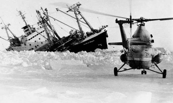 The death of the ship Nina Sagaydak - My, Catastrophe, Shipwreck, Arctic, Story, the USSR, Longpost