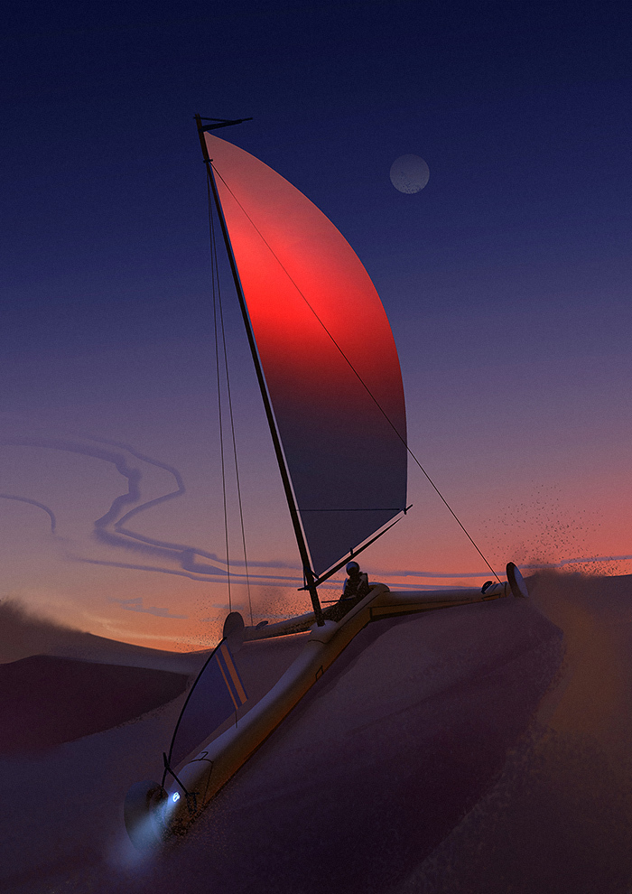 Sail - Art, Drawing, 