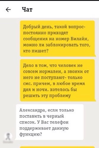 Как Билайн заботится о нас. - Моё, Билайн, Оператор, Чат, Длиннопост