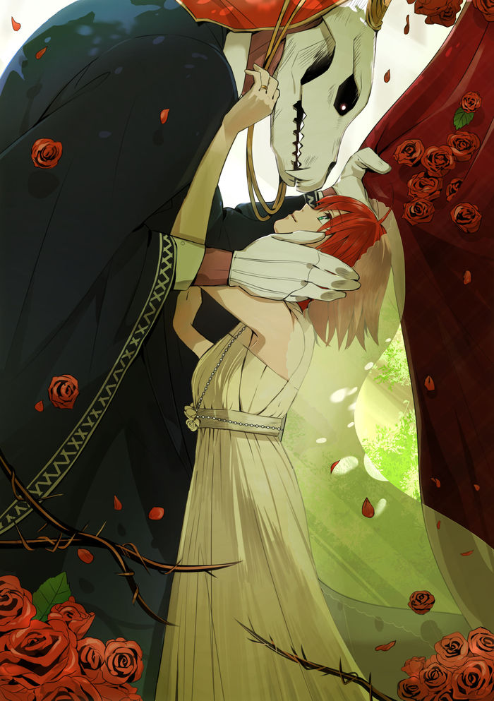 Anime Art №1212 - Аниме, Anime Art, Ellias ainsworth, Hatori chise, Mahoutsukai no Yome