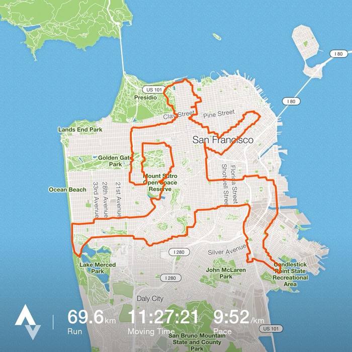 Бегун набегал бегуна... - Страва, Бег, Искусство, Марафон, Strava, Спорт, Длиннопост