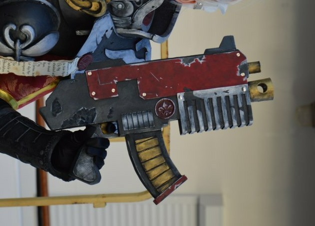 DIY #1 bolter (sisters of battle - Warhammer cosplay) - Моё, Warhammer 40k, Warhammer cosplay, Косплей, Длиннопост, Костюм, Крафт, Женский косплей, Девушки