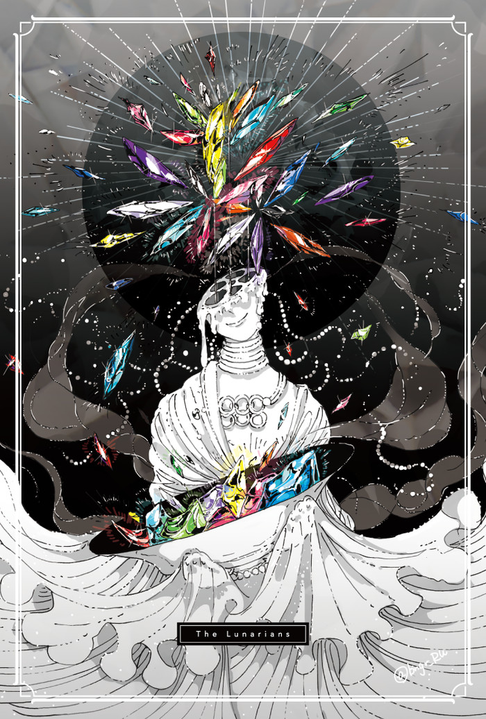 Lunarians - Anime, Art, Houseki no kuni, 