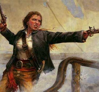 Calico Jack is the story of a pirate who hired women and didn't sober up until he was hanged. - Story, Historical figures, Personality, Pirates, Longpost