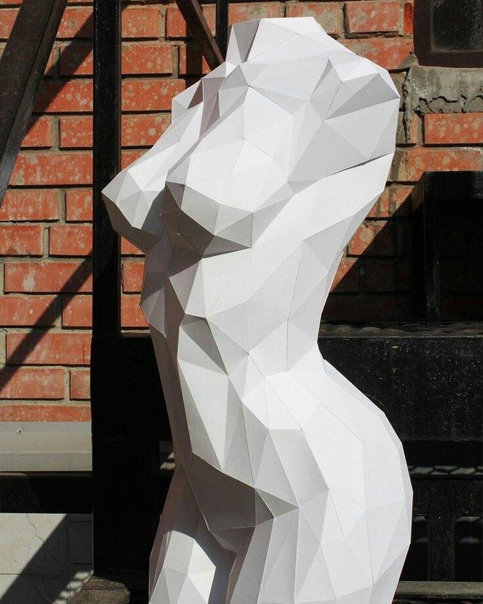 3д модели из бумаги. Произведения искусства pinterest, 3d моделирование, Подборка, изделия из бумаги, длиннопост
