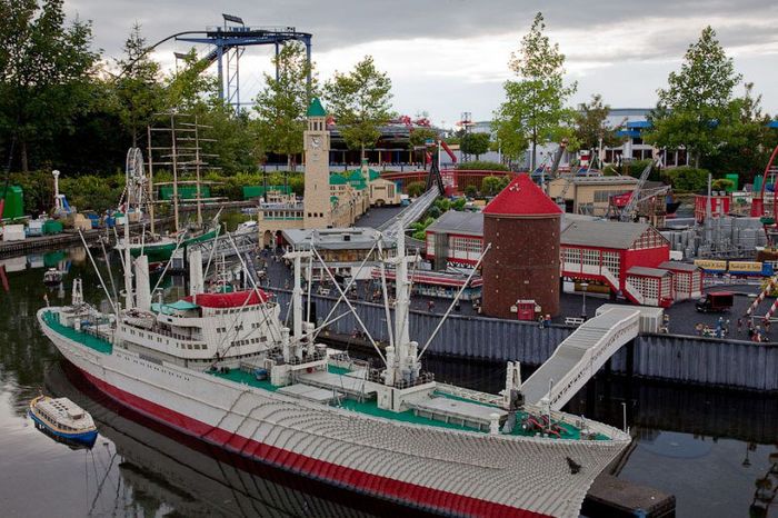 Самые большие и красивые постройки из Lego! LEGO, Город, Длиннопост