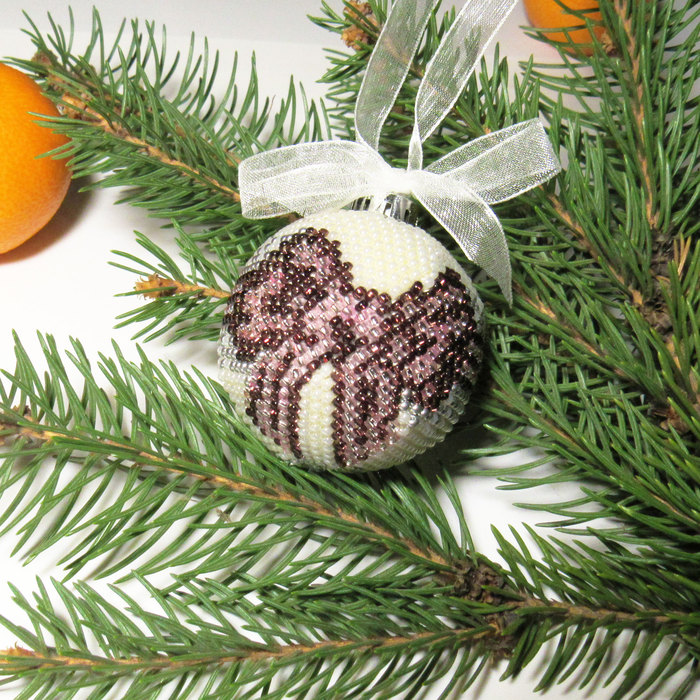 New Years is soon - Longpost, My, Christmas decorations, Handmade, Needlework with process, Video