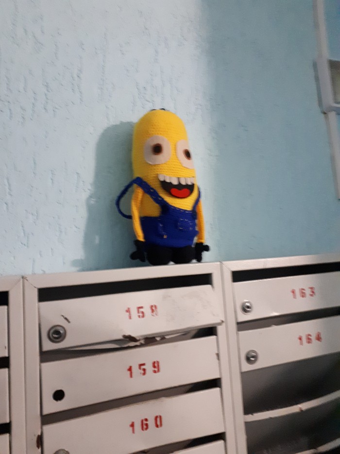 Lost or abandoned minion - Minions, My, Suddenly