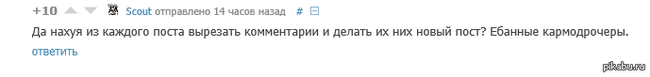 Верно.. - Моё, Кармадрочерство, Надоели кармодрочеры, Горите в аду