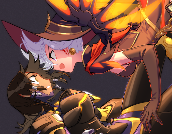 Dont be afraid Overwatch, Mercy, Pharah, 