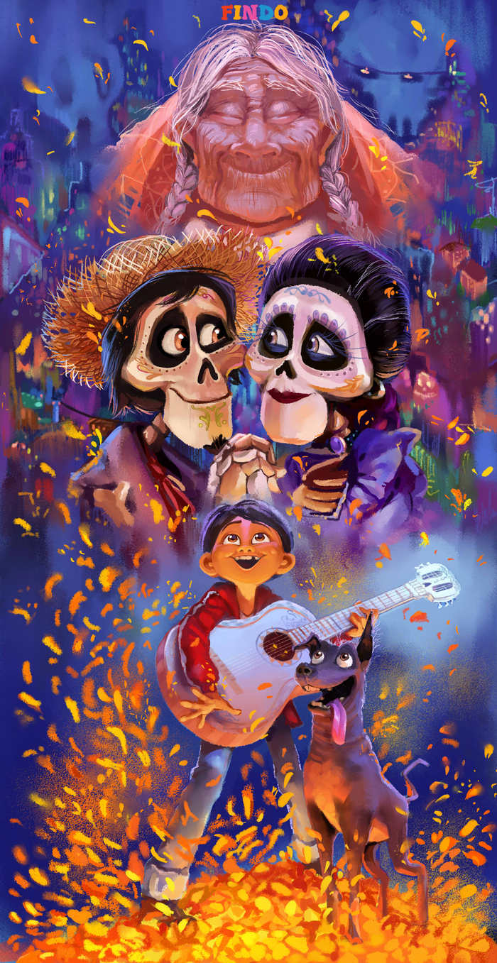 Do not forget... - The Mystery of Coco, Pixar, Spoiler, Findo, Art