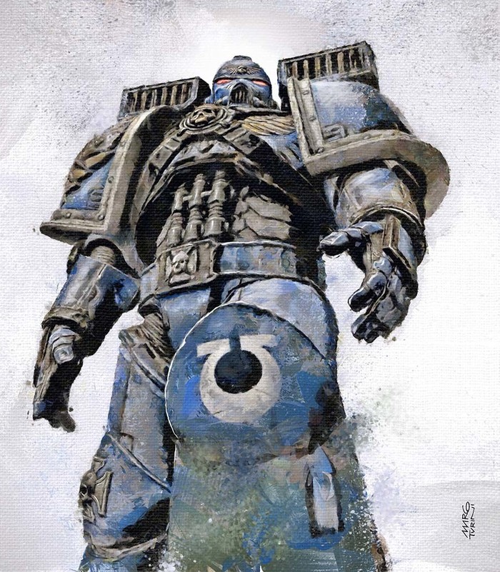  Warhammer 40k, Wh Art, , Ultramarines