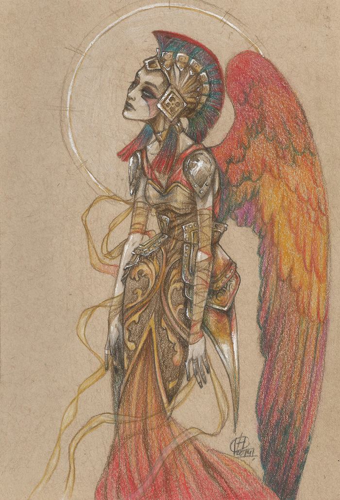 Armor Angel Ангел, Арт, Картинки, Мельница