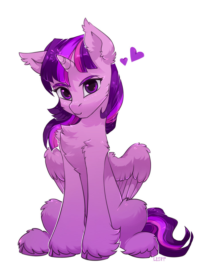 Fluff - My little pony, PonyArt, Twilight sparkle, Lispp