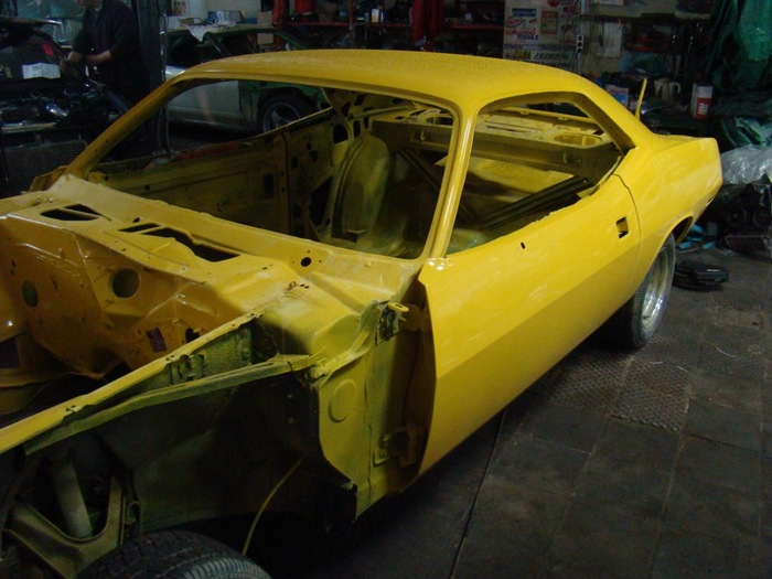 Plymouth Barracuda 1970 восстановленный из хлама plymouth, musclegarage, реставрация, авто, длиннопост