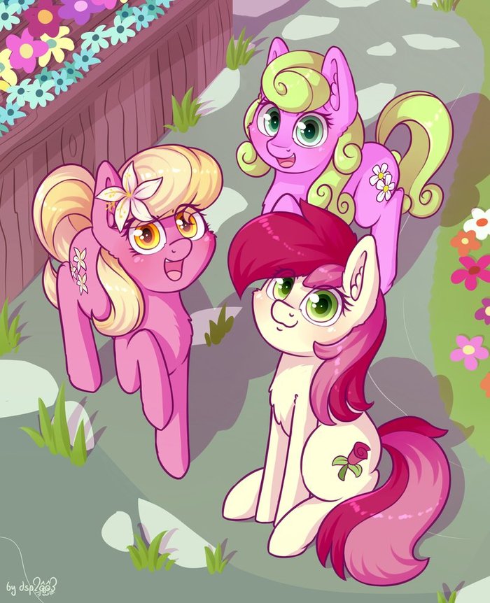   My Little Pony, Roseluck, Lily Valley, Daisy, Dsp2003