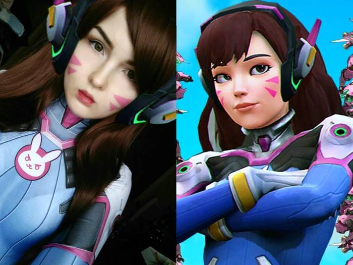 My D.va cosplay test <3 - My, Overwatch, Dva, , , Cosplay, Female cosplay, Russian cosplay