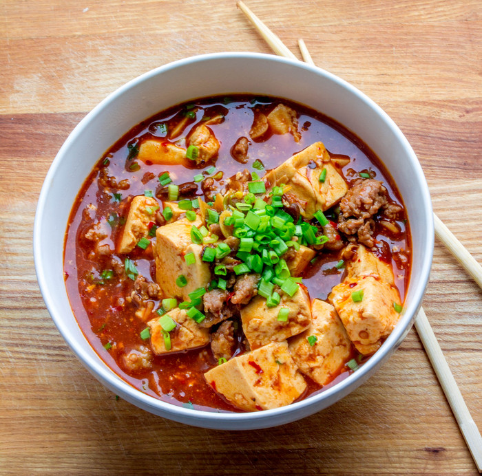 Mapo Doufu - My, Food, Recipe, Longpost, Tofu, Meat