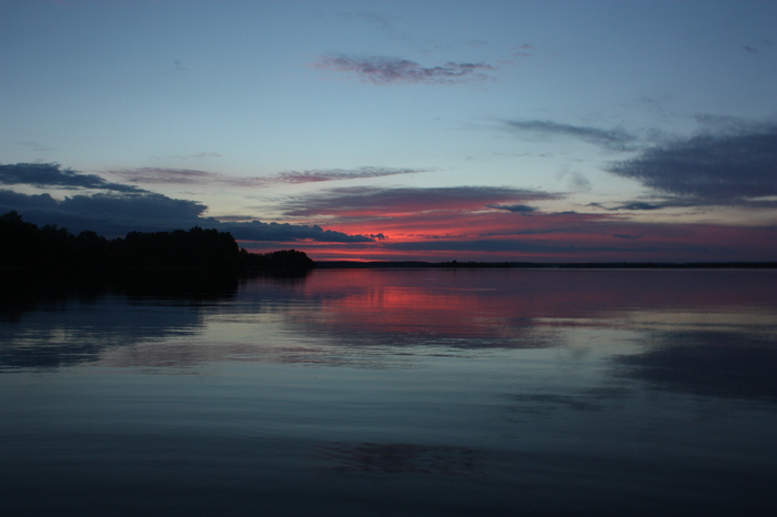 in the middle - Canon 450d, Volga river, Canon, Volga, River, dawn, My