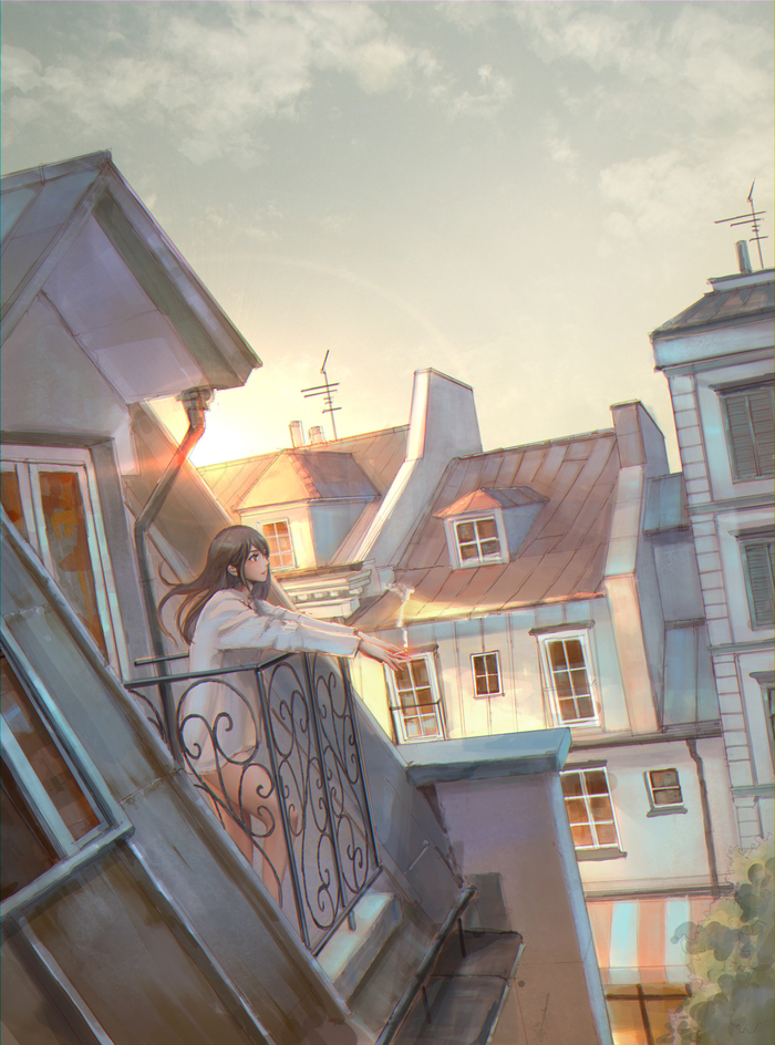   Anime Art, , Original Character, Sho