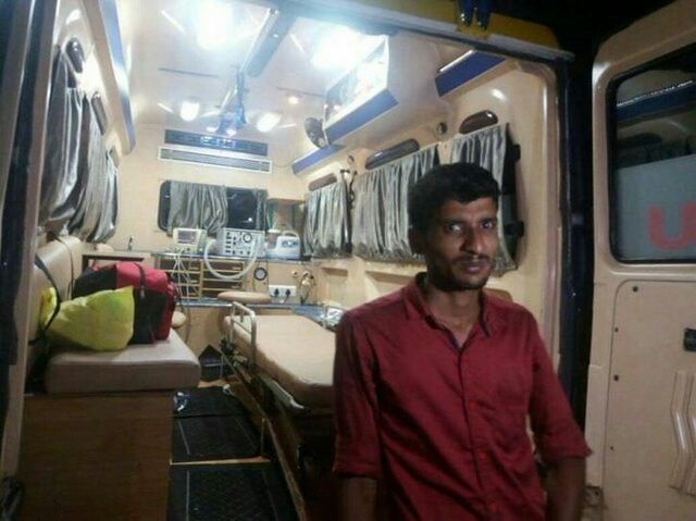 Ambulance driver drove 516 km in 7 hours to save a child - news, Ambulance, India, Driver, The rescue, Newborn, Children, Heroes, Longpost