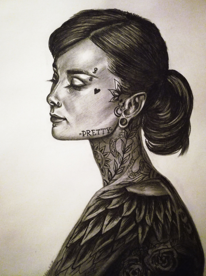 Informal Audrey. - My, Portrait, Charcoal drawing, Audrey Hepburn
