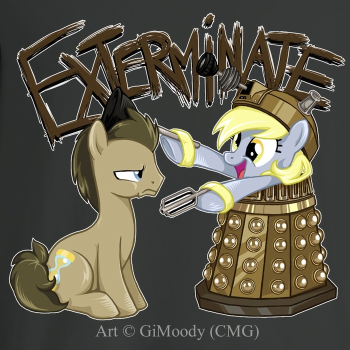 Destroy! - Doctor Who, , Derpy hooves, Daleks, Cosplay, My little pony