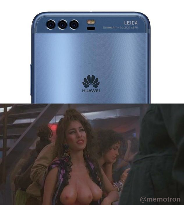 New smartphone from Huawei will have a triple camera module - NSFW, Huawei, Camera, Smartphone, Remember everything, Boobs, Leica, Remember All (film)