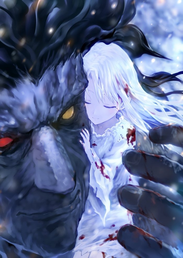 Anime Art - Anime, Fate, Fate-stay night, Berserker, Illyasviel Von Einzbern, Bob, Anime art