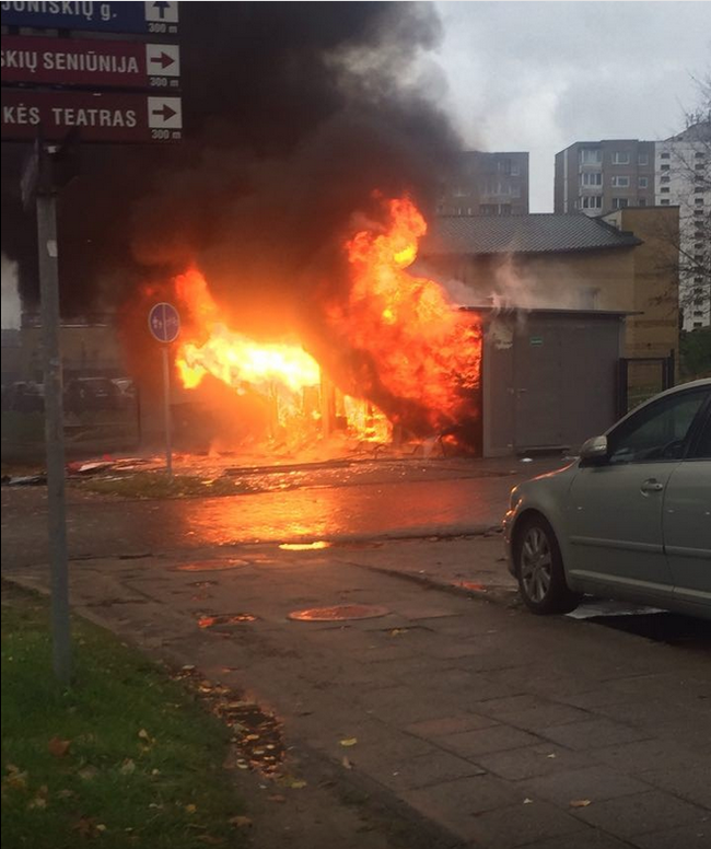 The tragic story of a fast food outlet in Vilnius - Vilnius, Shawarma, Fire, Longpost