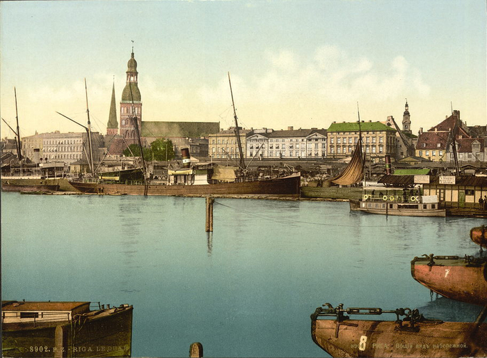 Старые фотографии города Риги Рига, Старое фото, Длиннопост