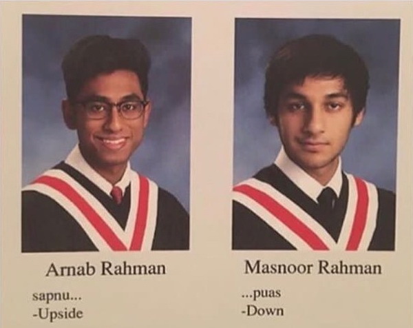 These Rahmans are not a miss guys - Graduation album, Upside down, The photo, Memes