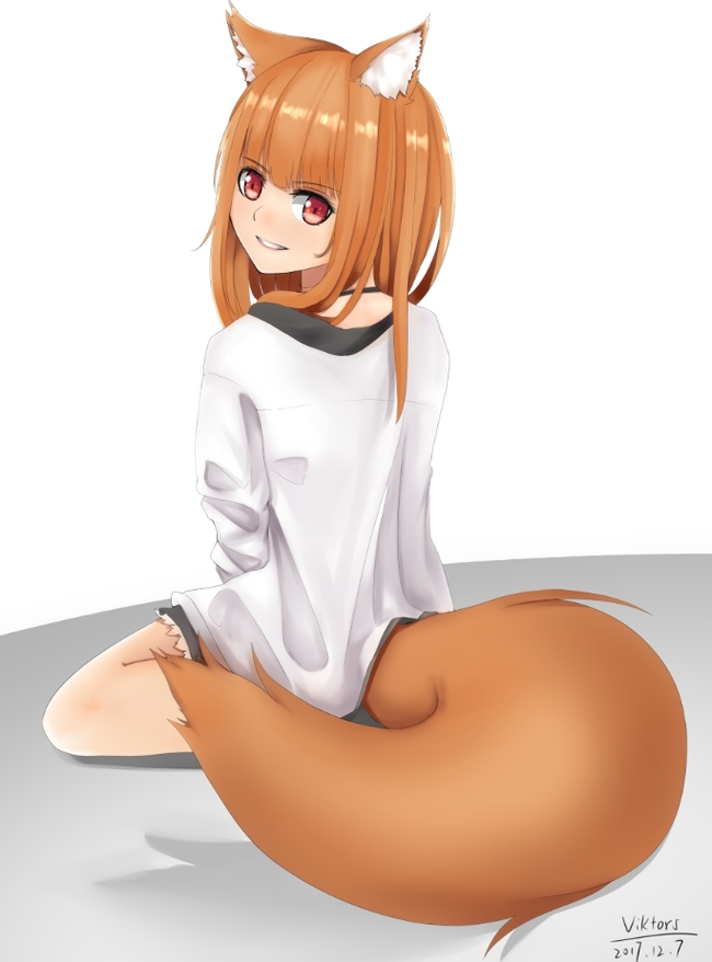 Horo/Holo , , Anime Art, Spice and Wolf,   , Holo