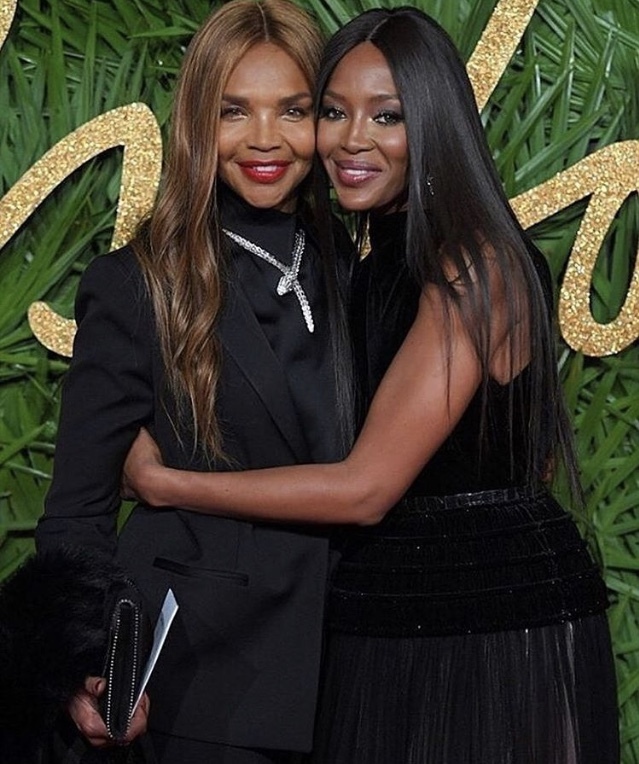 When asked how I want to look when I'm old, I show a photo of Naomi Campbell and point to her 66-year-old mother. - Models, , Youth, Naomi Campbell