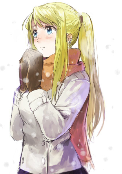 Аниме Art - Аниме, Аниме девушки, Anime Art, Fullmetal Alchemist, Winry Rockbell