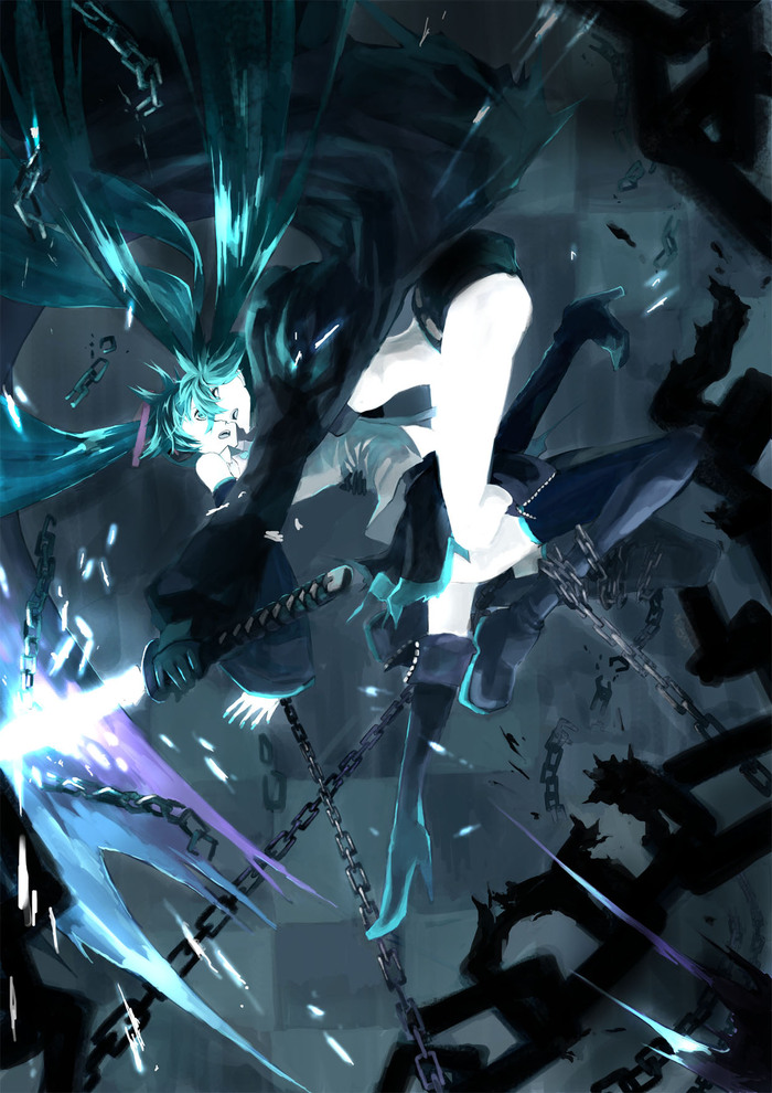 Black Rock Shooter � Hatsune Miku