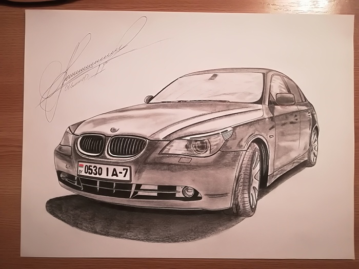 BMW e60 - My, Auto, Portrait