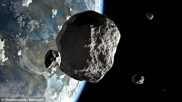 Exactly one month ago, a small asteroid flew very close to the Earth. - My, Asteroid, Land, Danger, Space, Translation, GIF, Longpost