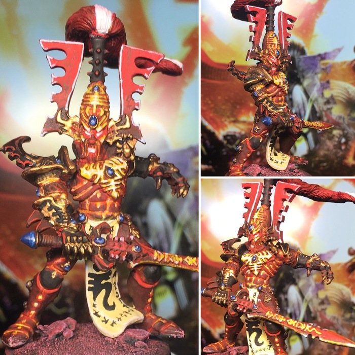 Avatar of Khaine - Моё, Wh miniatures, Warhammer, Warhammer 40k, Аватар, Avatar of Khaine, Eldar, Длиннопост