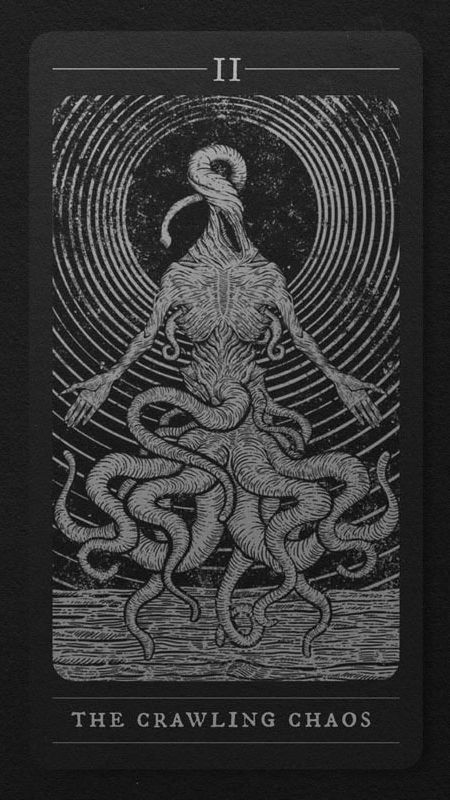 Tarot cards in the style of Howard Lovecraft's mythology - Tarot cards, Howard Phillips Lovecraft, Art, Long-post, Longpost